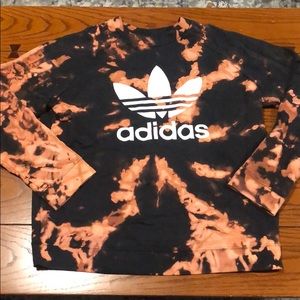 Adidas Bleach Dye Sweatshirt